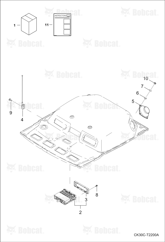 Radio Kit (Cab) (Optional)