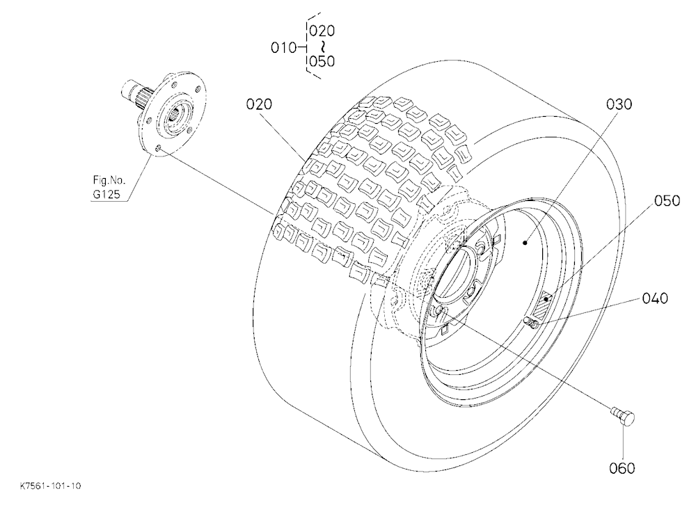 Front Wheel(25*10-12)