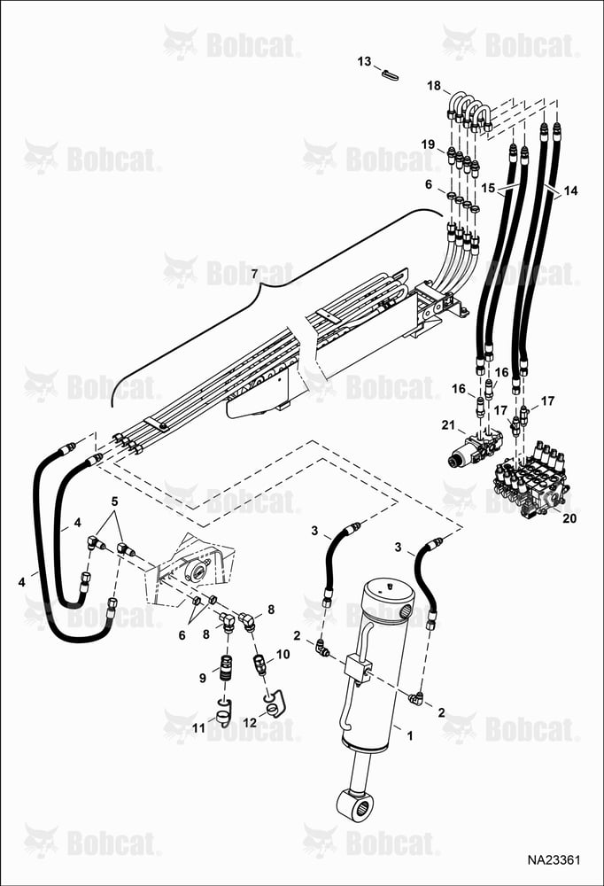 Hydraulic Circuitry (Tilt & Auxiliary)