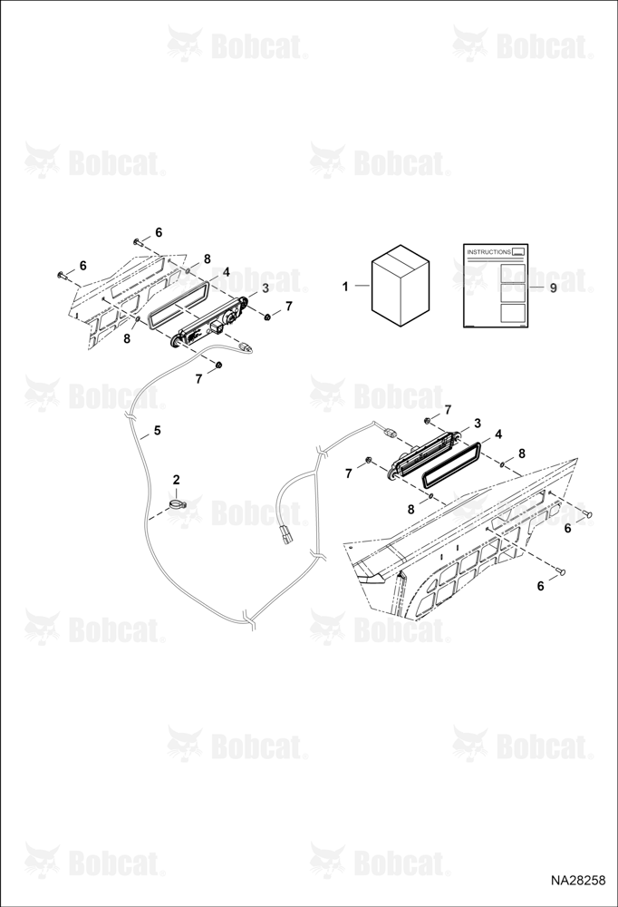 Side Light Kit (4.3-inch Display)