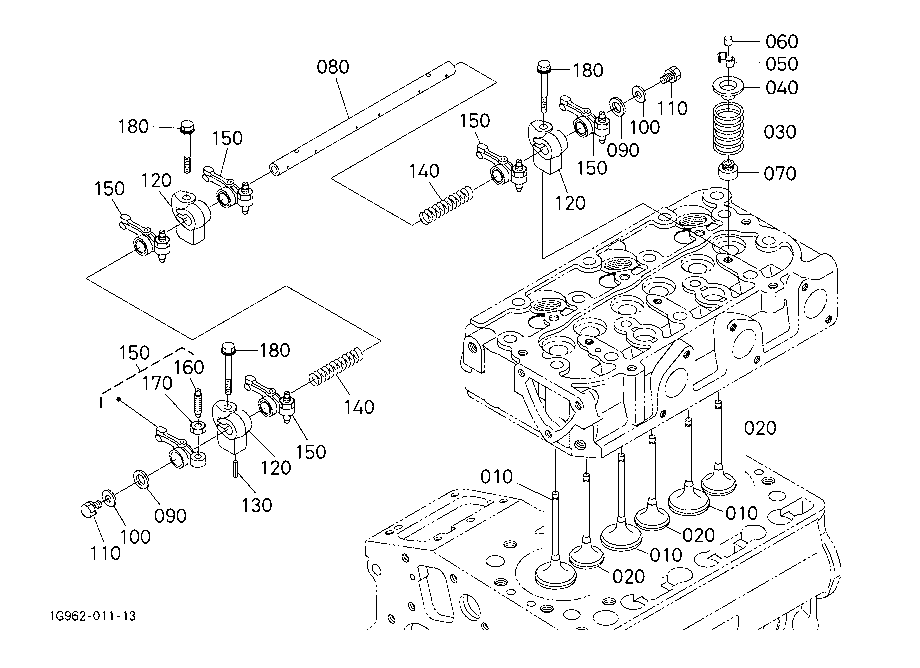 Valve And Rocker Arm