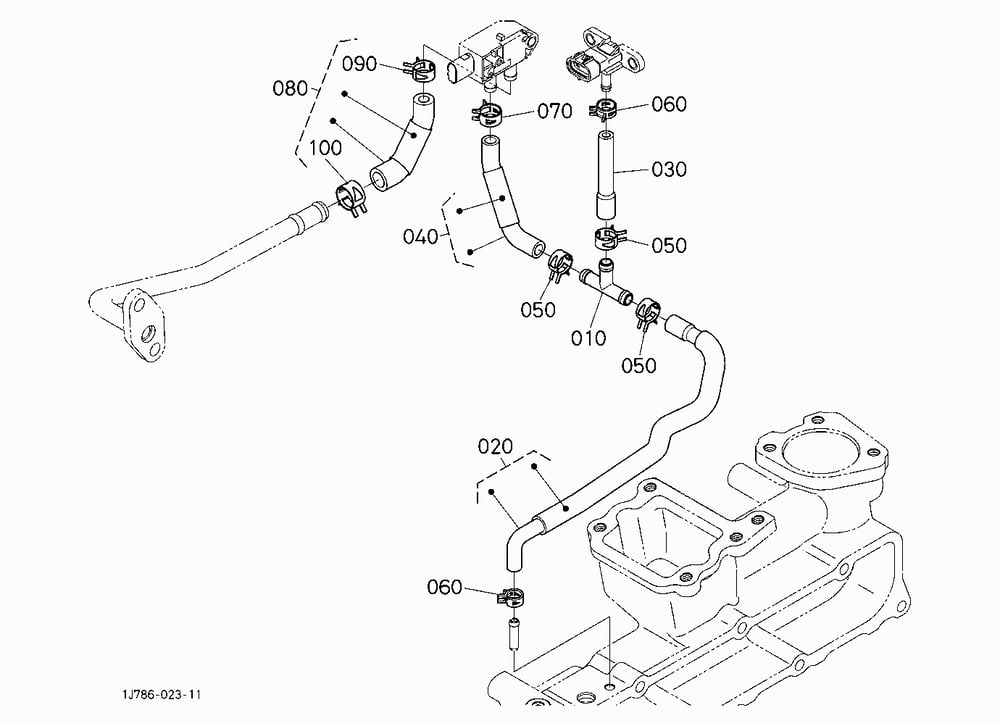 INLET MANIFOLD PRESSURE PIPE