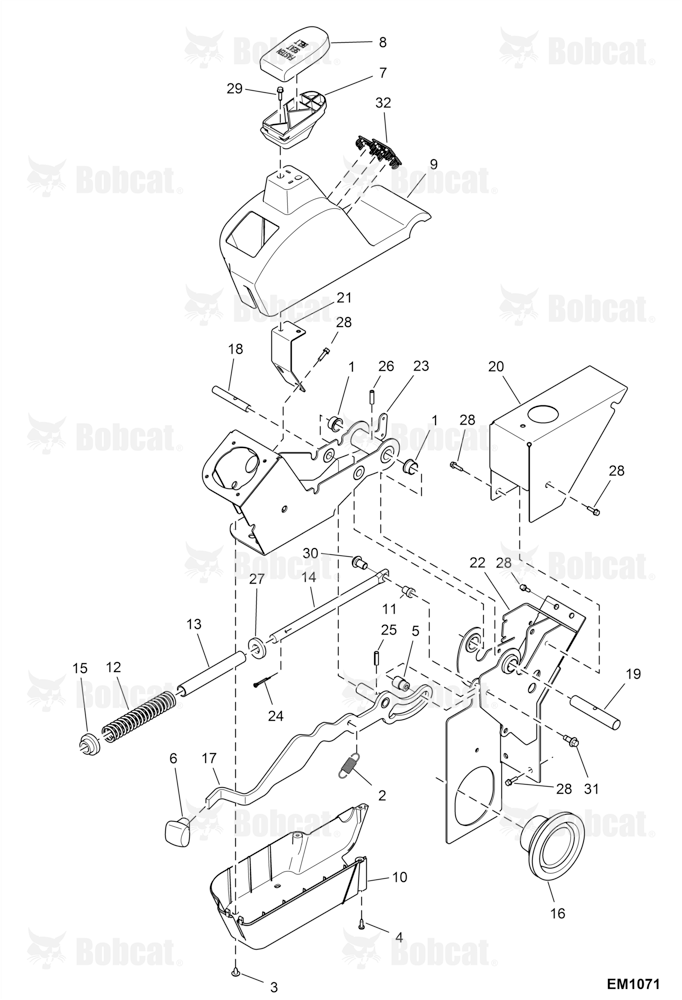 LH Console  AHNM11001 - AHNM12018