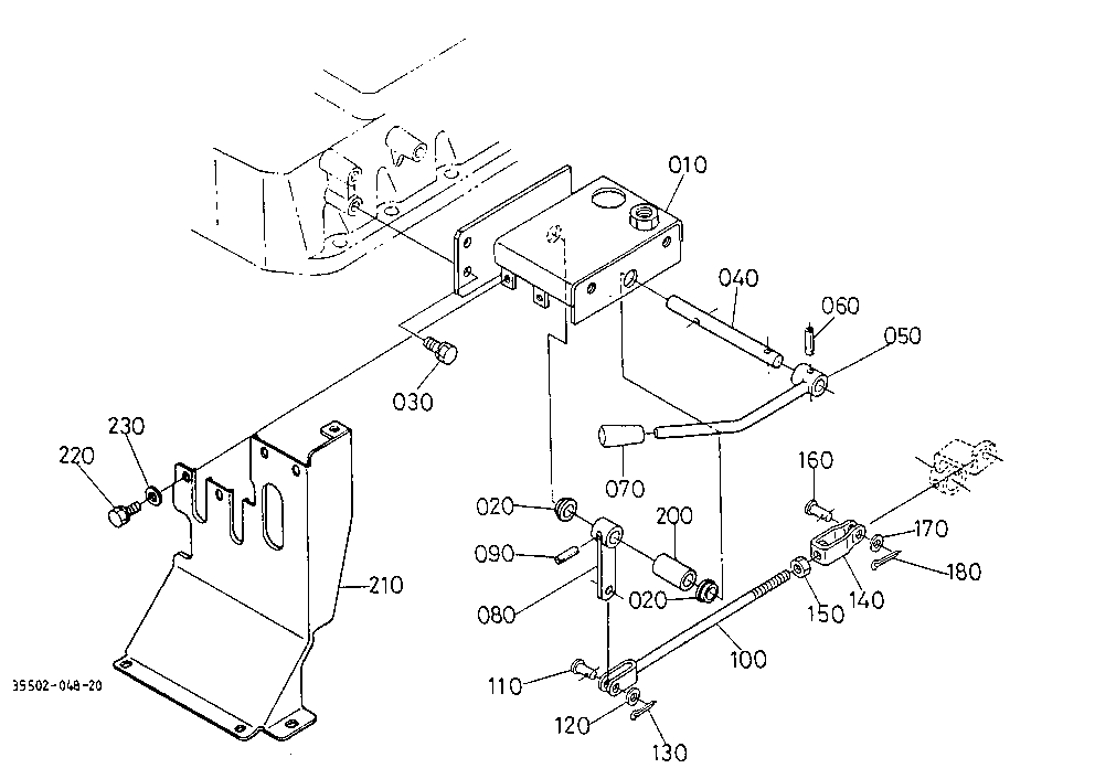 Pto Gear Shift Lever [M4030Su-Tf]
