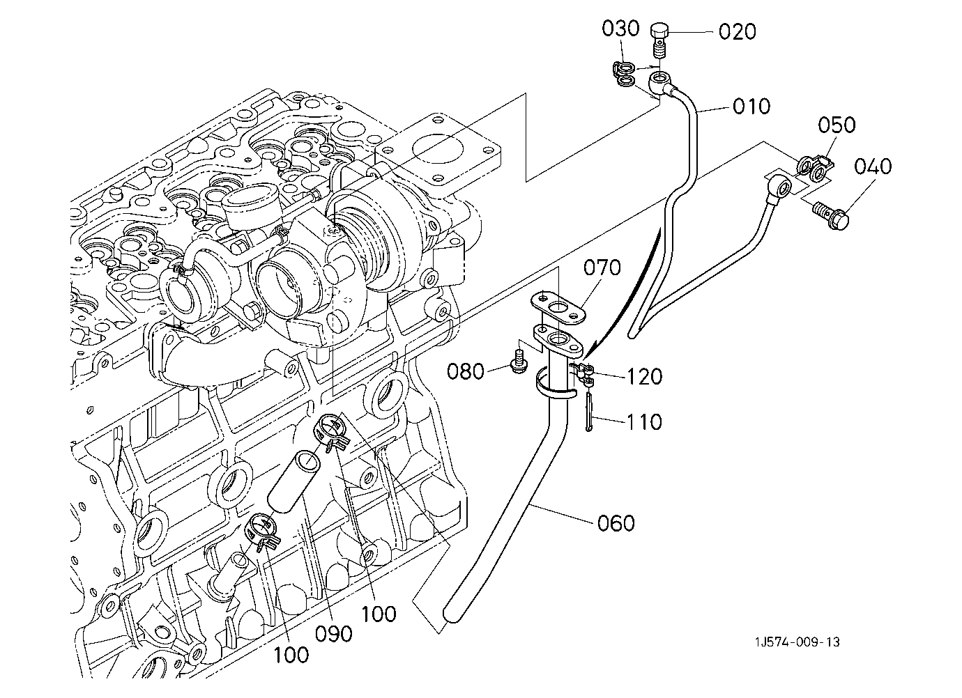 Oil Pipe (Turbo Charger)