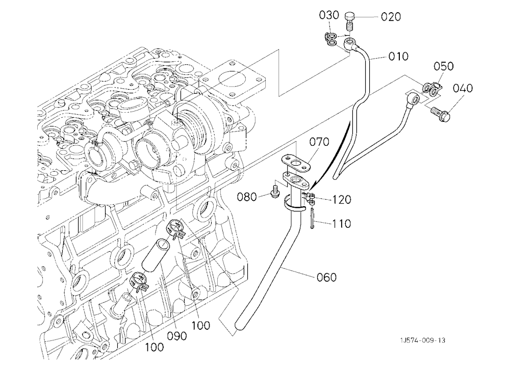 Oil Pipe (Turbo Charger)