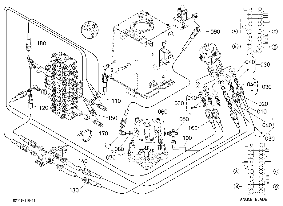 Oil Piping (Control Lh)