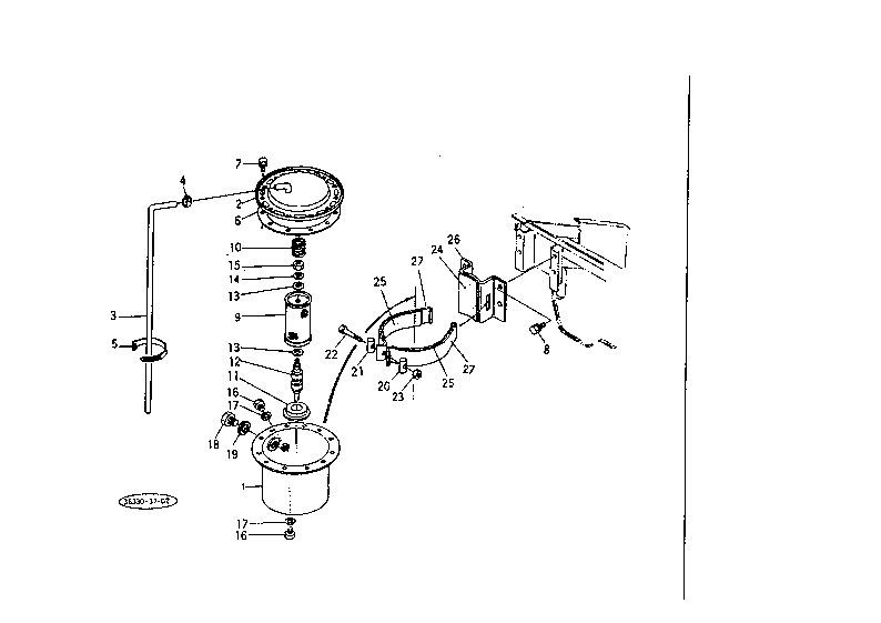 Power Steering Oil Tank