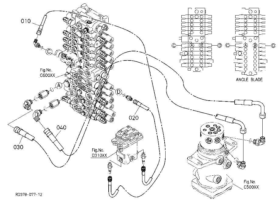 Oil Piping (Travel Rh)