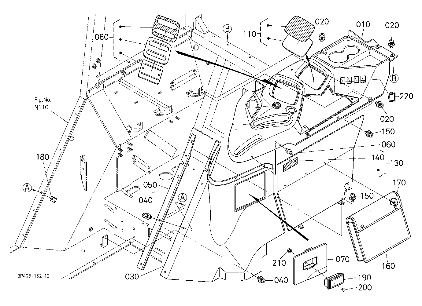 Shift Lever Guide [A]