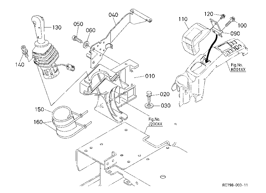 Control Lever (Lever Rh)