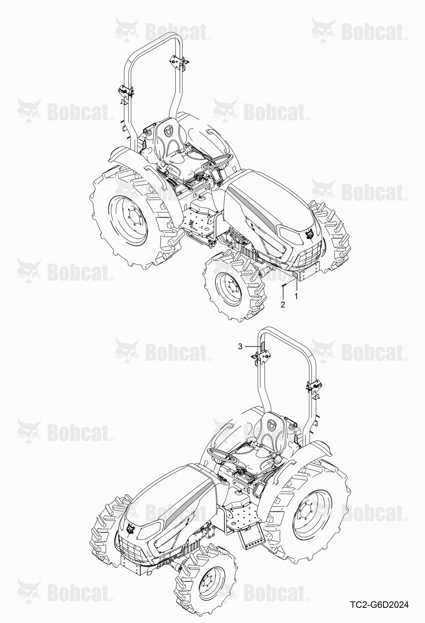 LABEL(MFG CERTIFICATE) GROUP(BOBCAT)