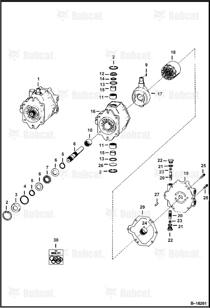 Hydrostatic Pump (Front)