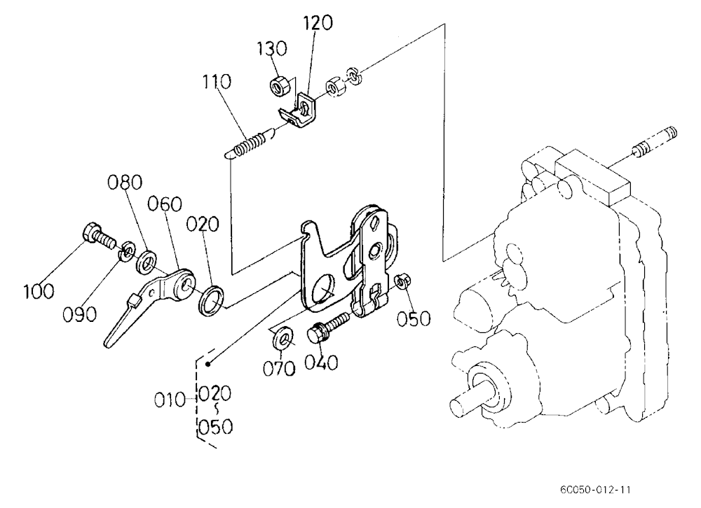 Speed Change Lever