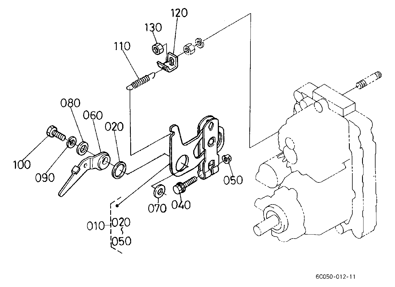 Speed Change Lever