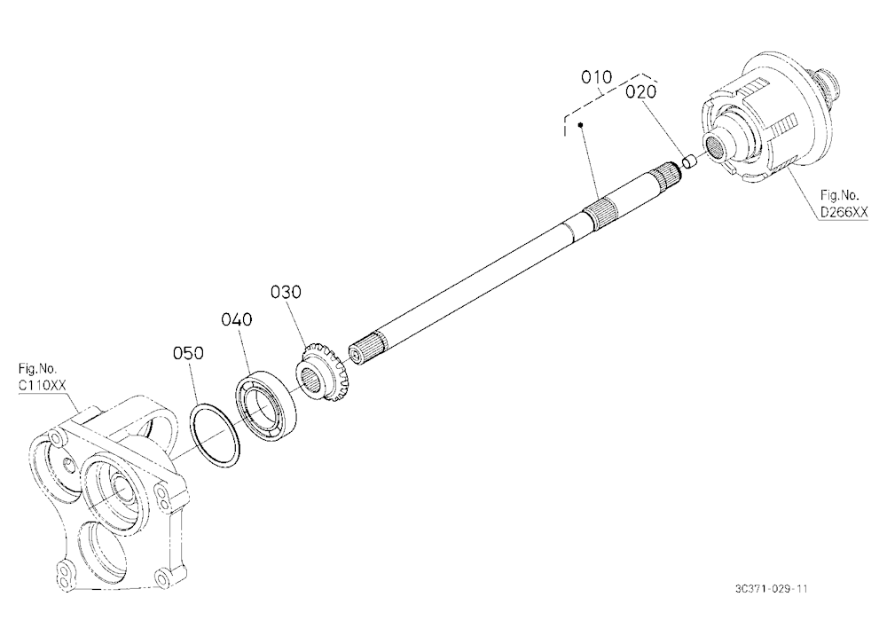 Pto Propeller Shaft