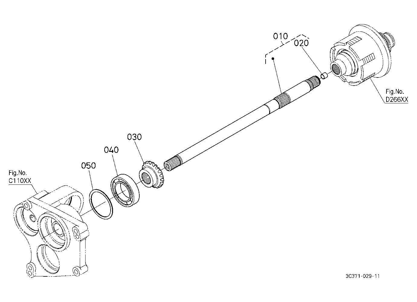 Pto Propeller Shaft