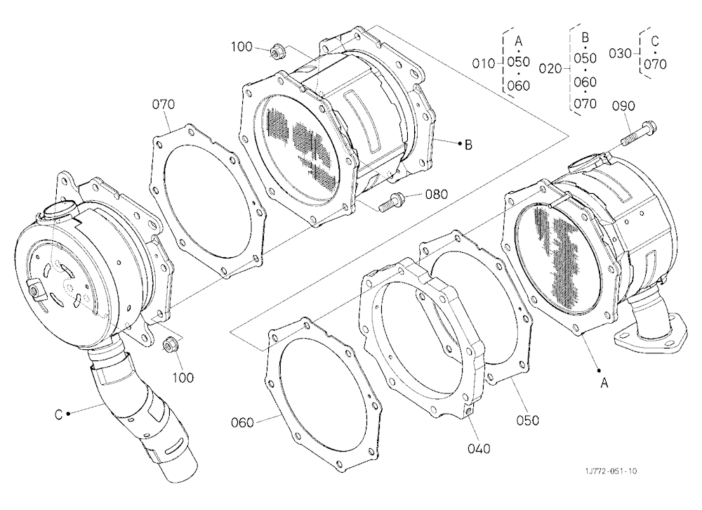 Diesel Particulate Filter Muffler