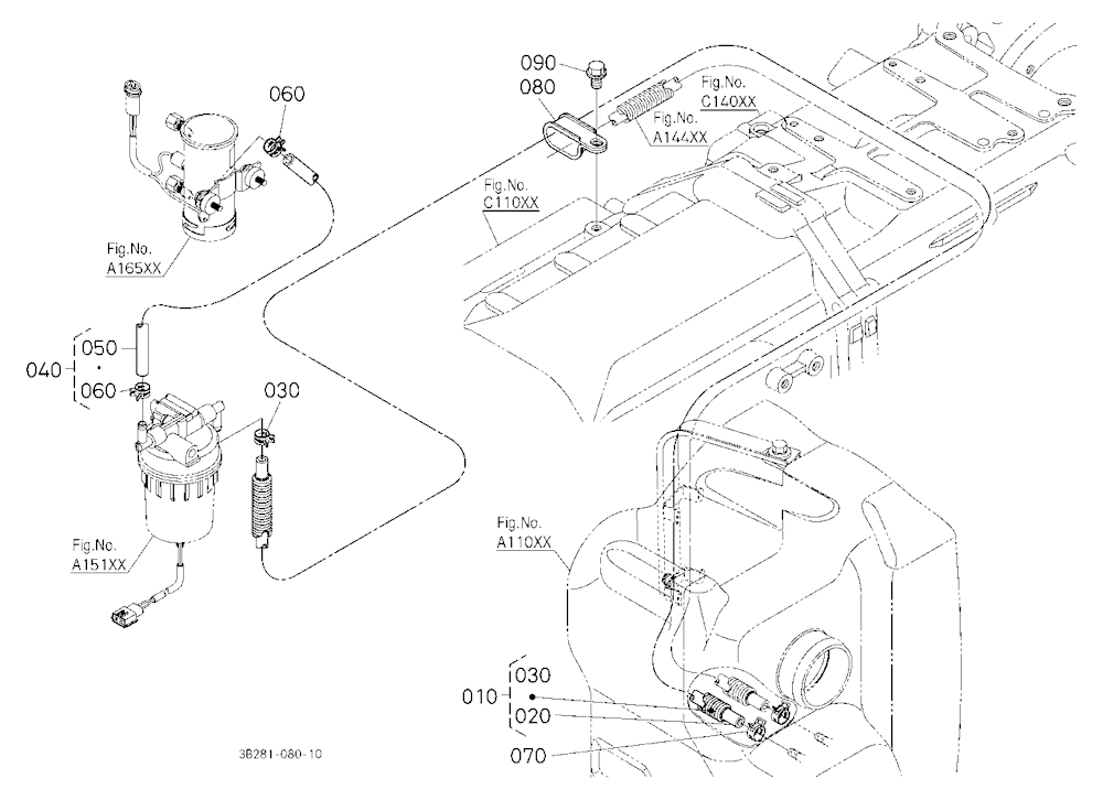 Fuel Pipe (Fuel Pump/Separator) [Old]