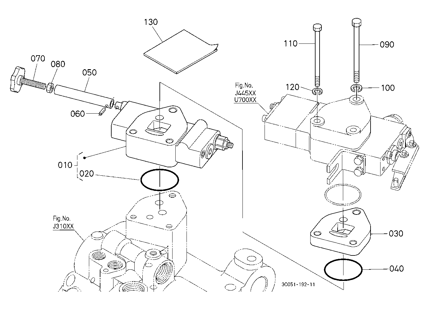 Auxiliary Control Valve Kit (Fc) [Option]