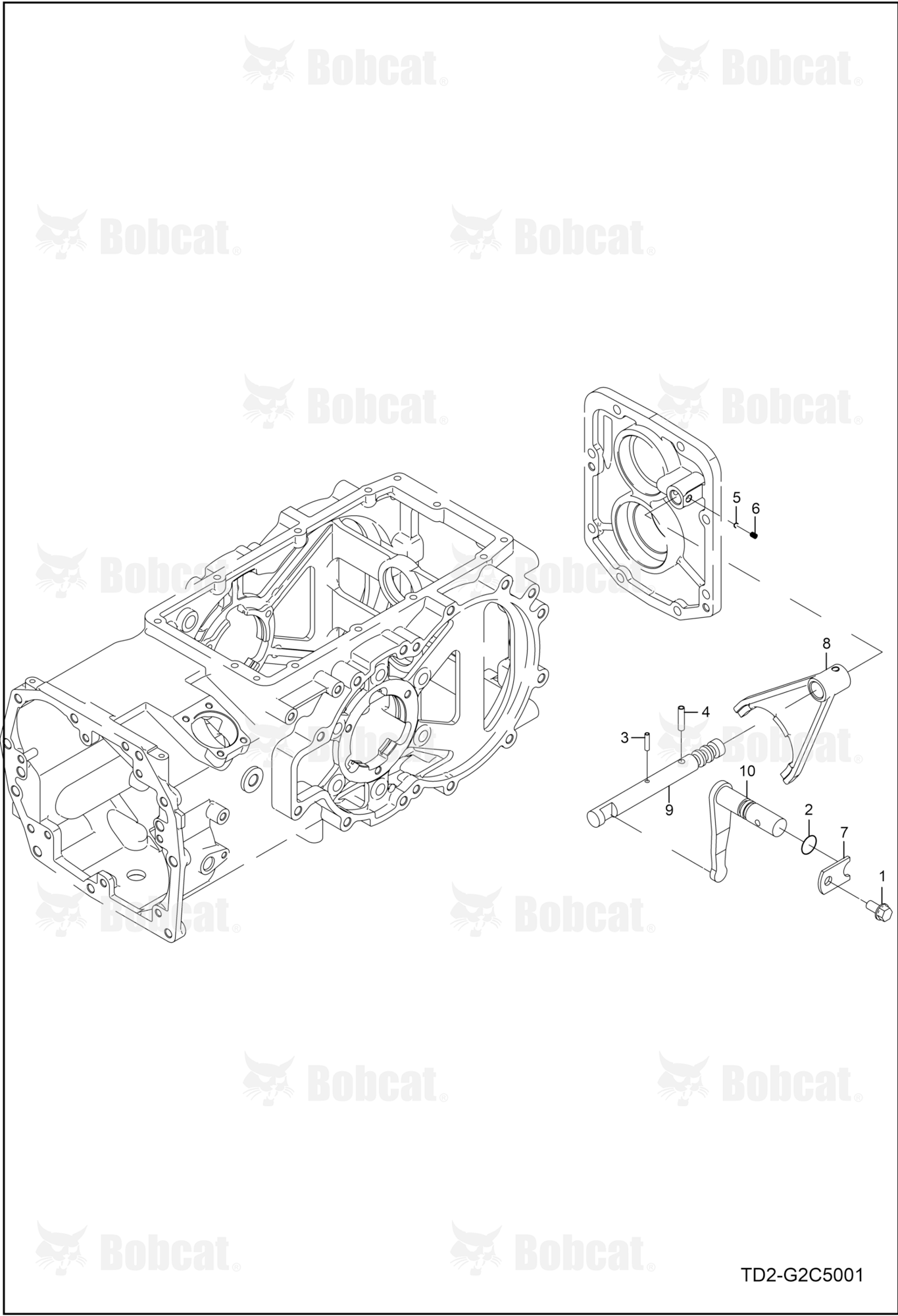 PTO Shift Fork Group