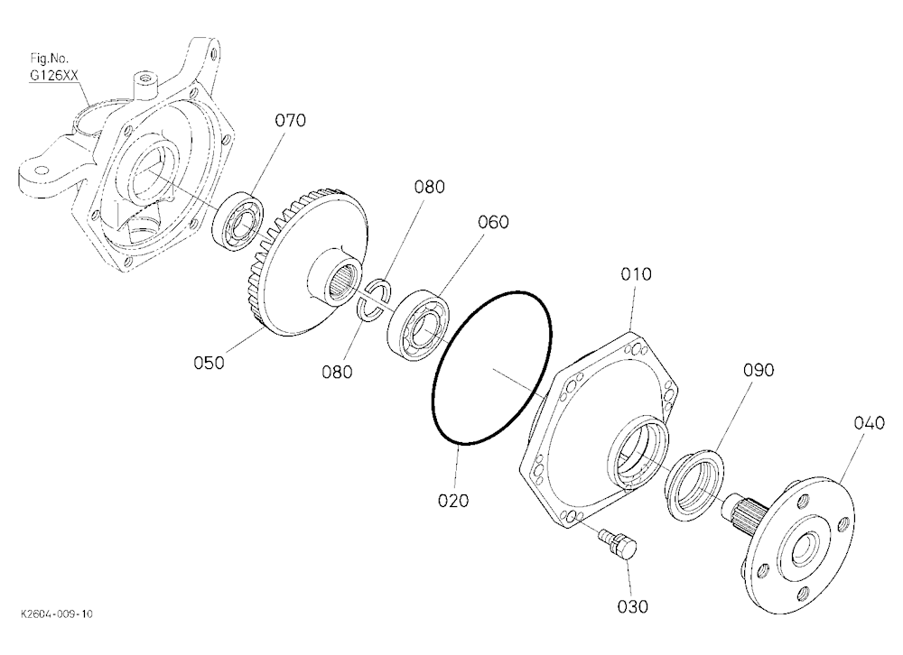 Front Axle Lh