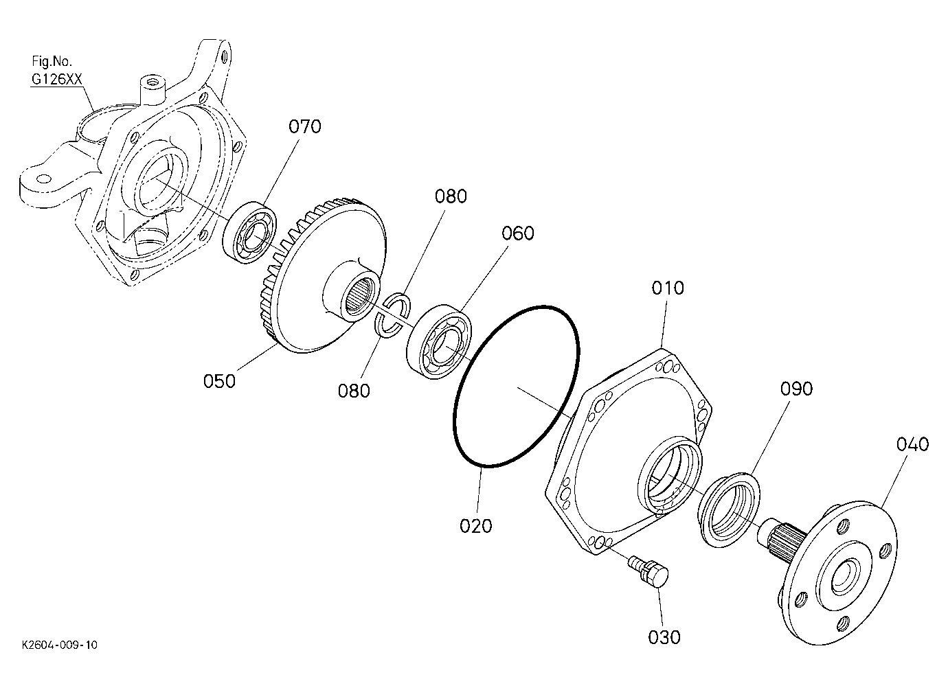Front Axle Lh