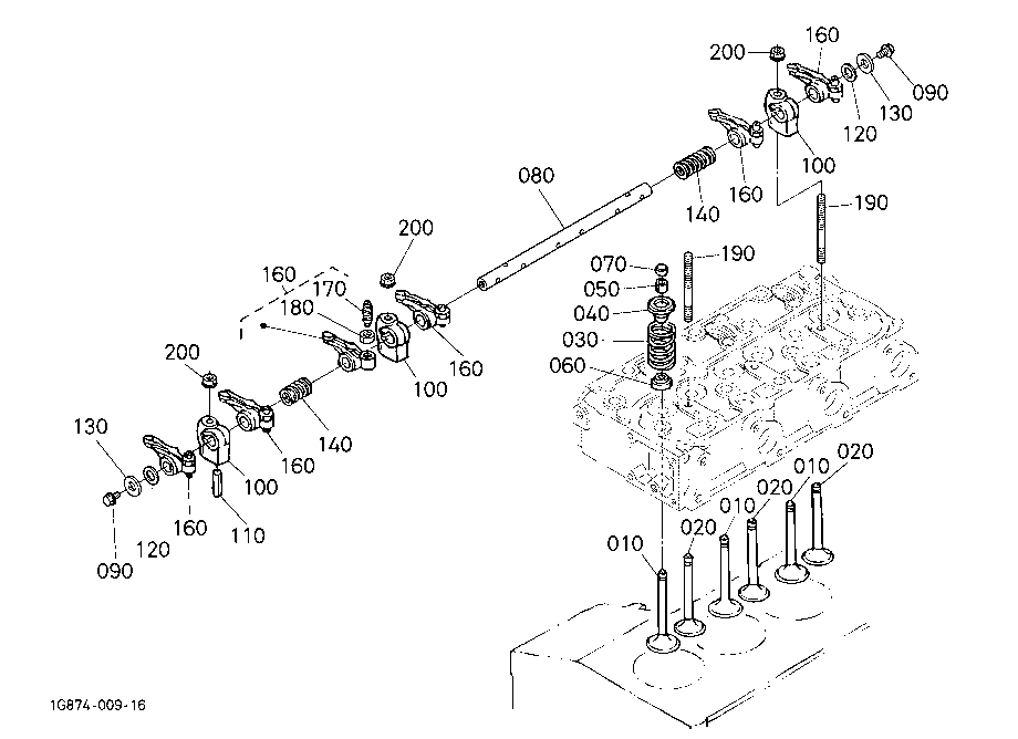 Valve And Rocker Arm