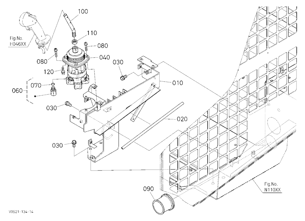 Pilot Valve (Lh) [Except High Flow]