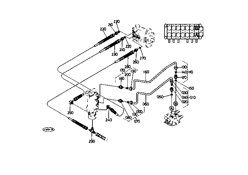 Oil Piping (5) (Travel Rh)