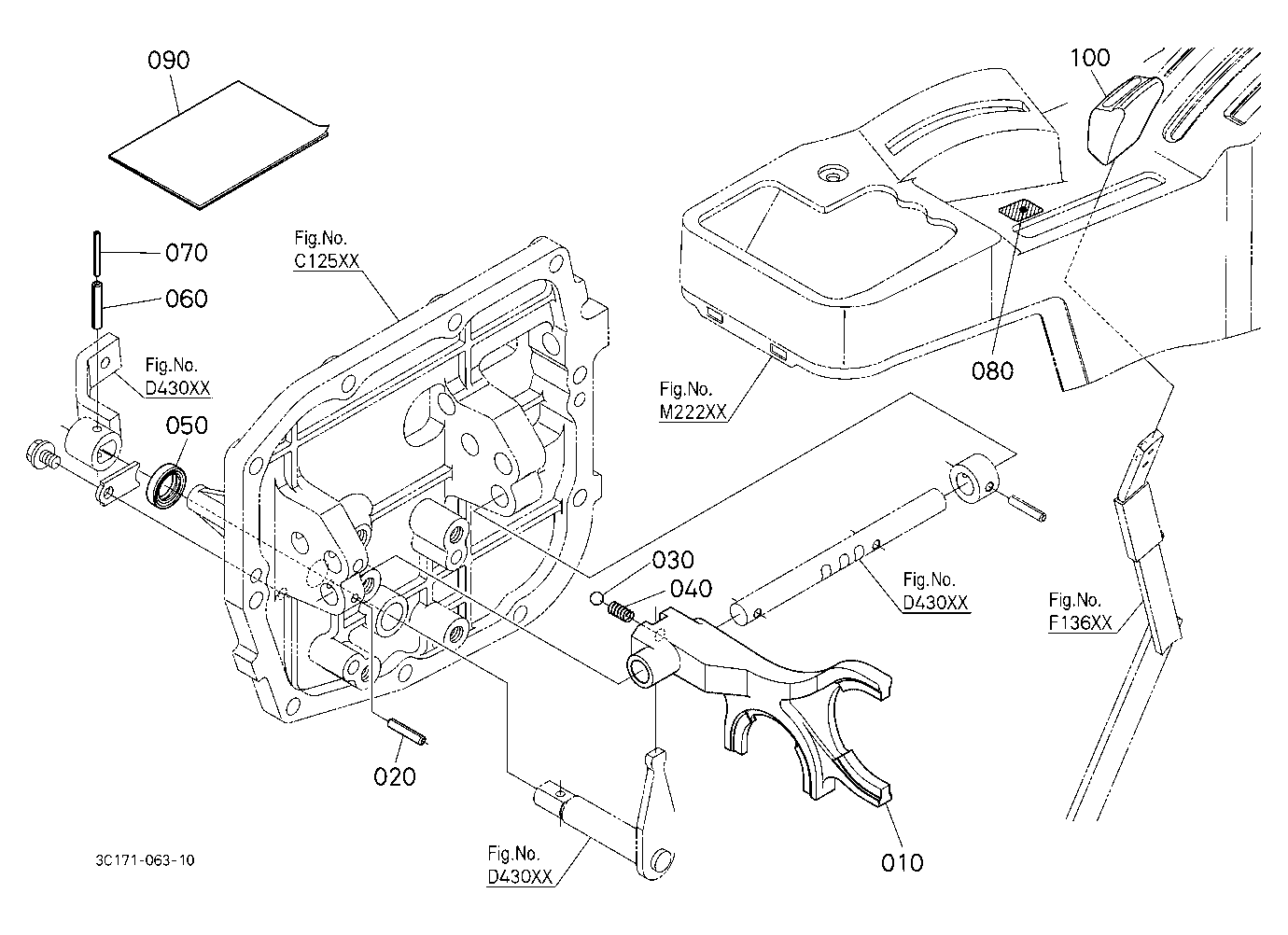 Creep Speed Kit 1 (Shift Fork) (W/G No.M7694) [Opt