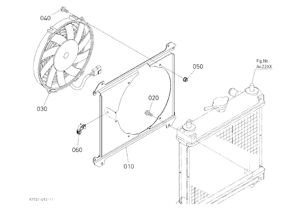 Fan (Rear Radiator)