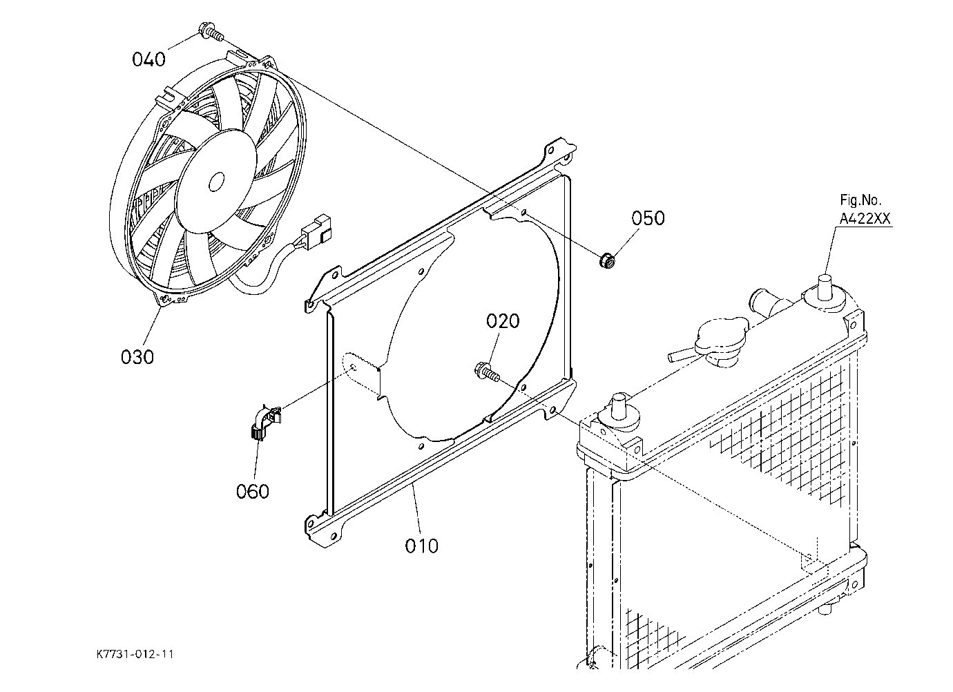 Fan (Rear Radiator)