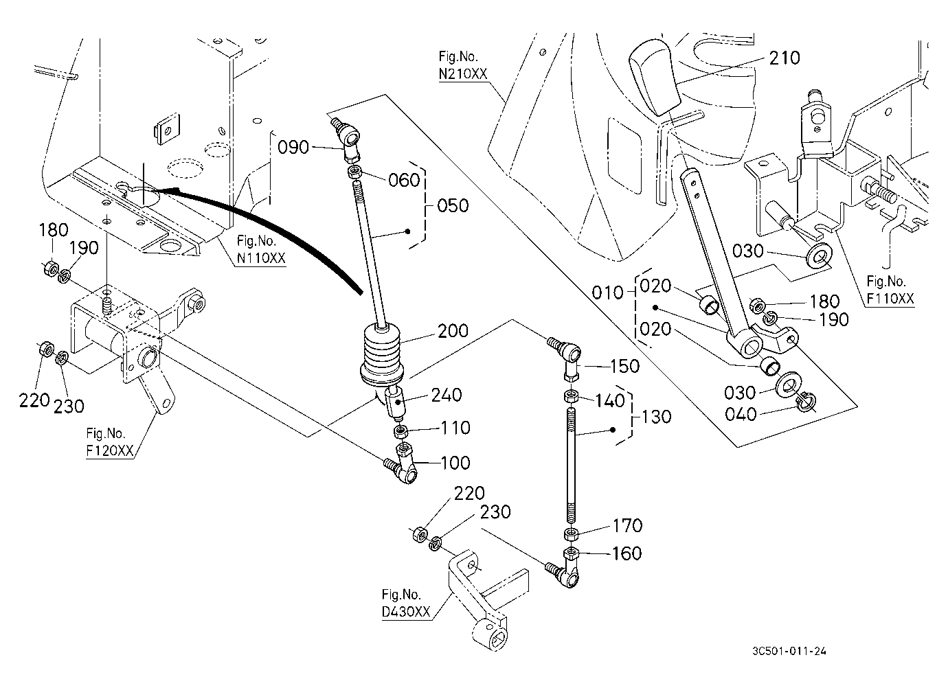 Range Gear Shift Lever