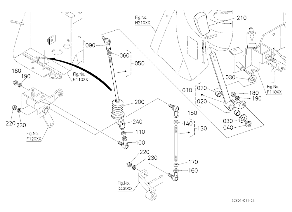 Range Gear Shift Lever