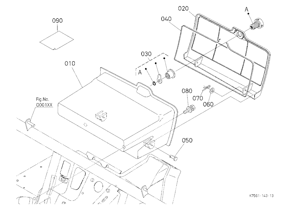 Glove Box Kit (W/G.No.V4234) [Option]