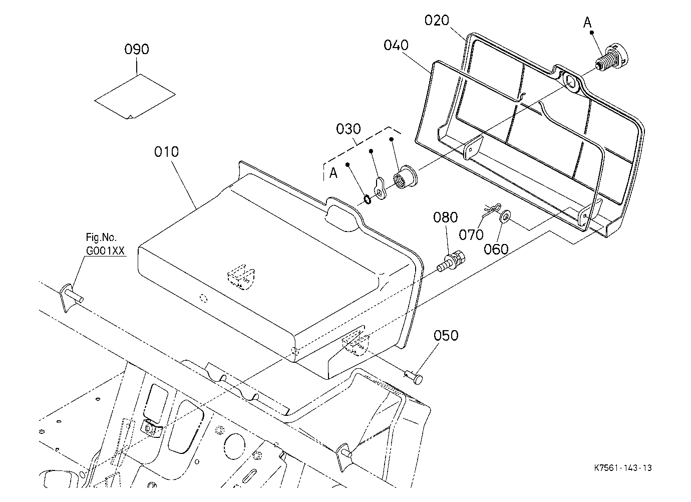 Glove Box Kit (W/G.No.V4234) [Option]