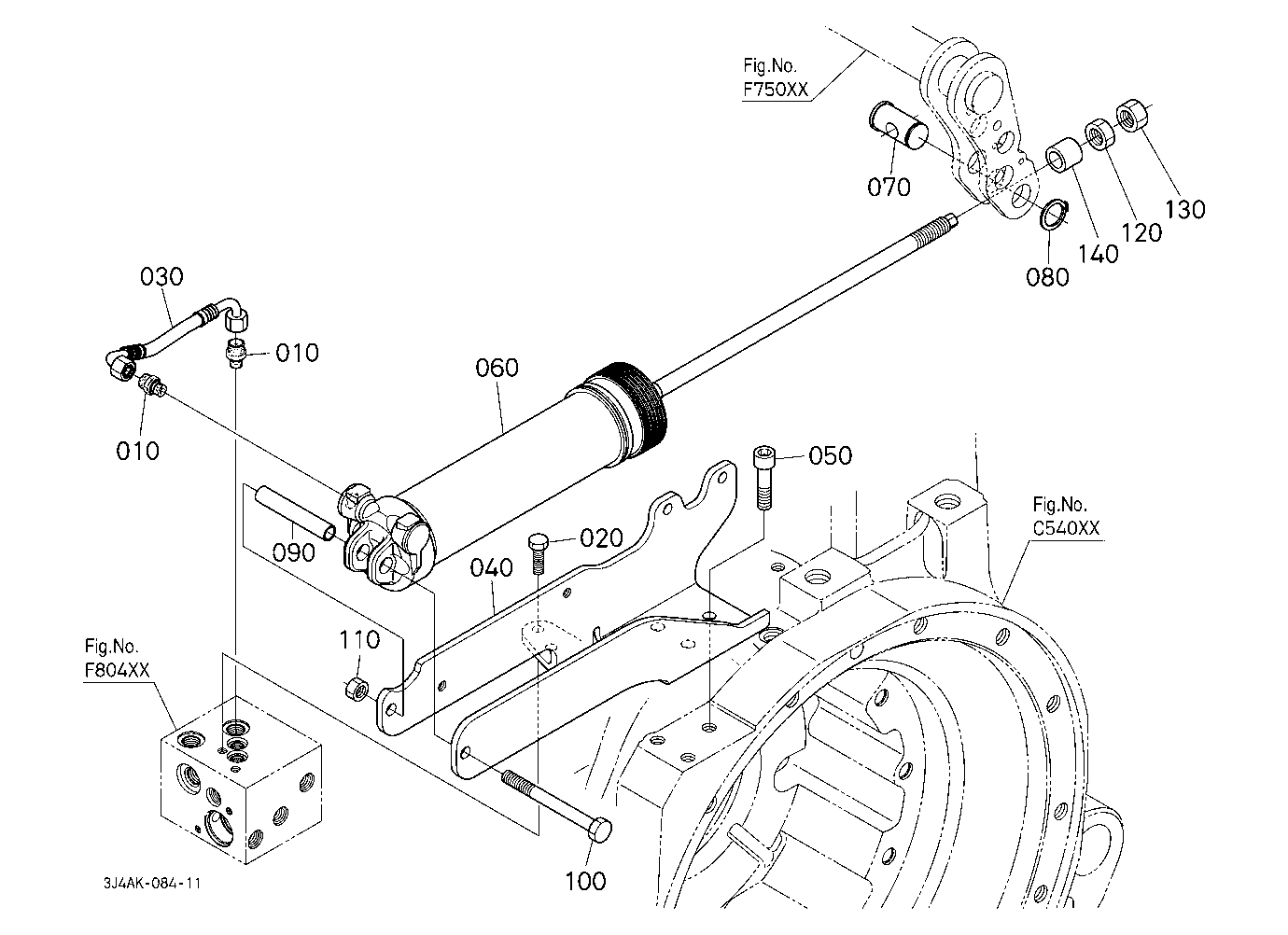 Assisted Parking Brake (Cylinder)