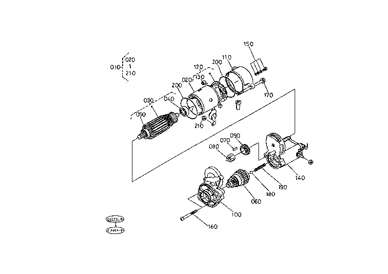 Starter [Component Parts](Not For Reman Unit)
