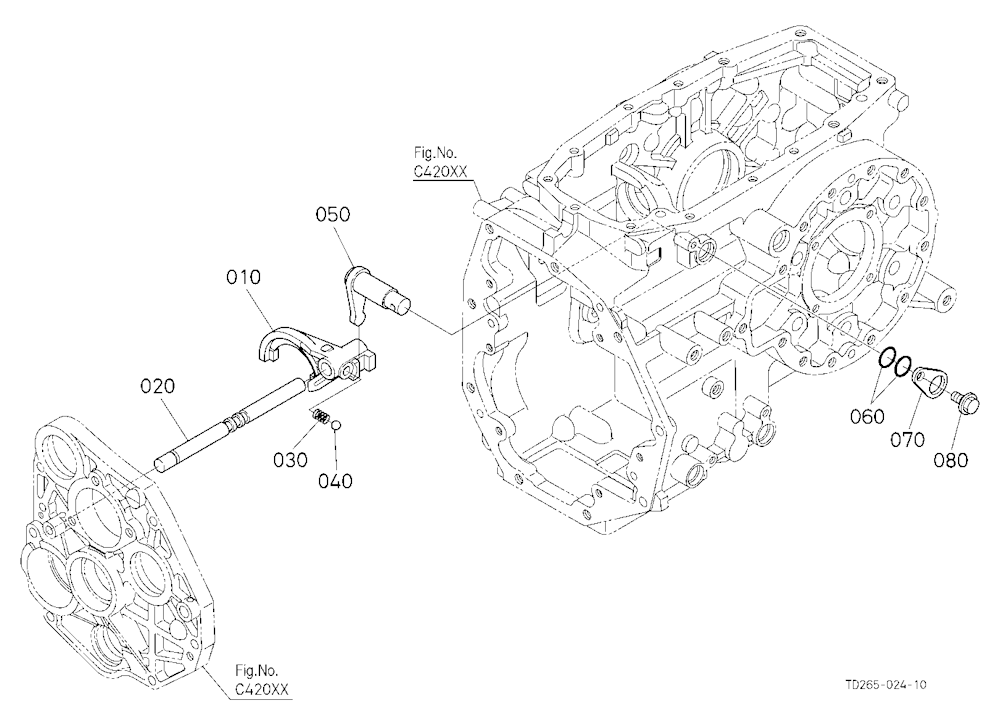 Creep Speed Kit (Shift Fork) (W/G No.L8324) [Optio