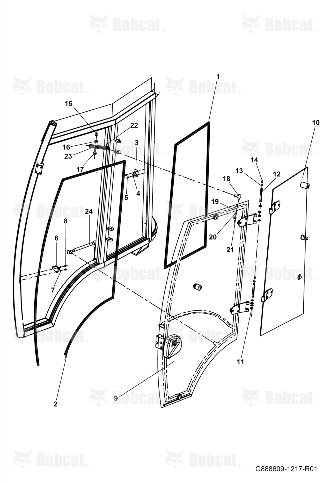 Left Side Assembly OF Cabin