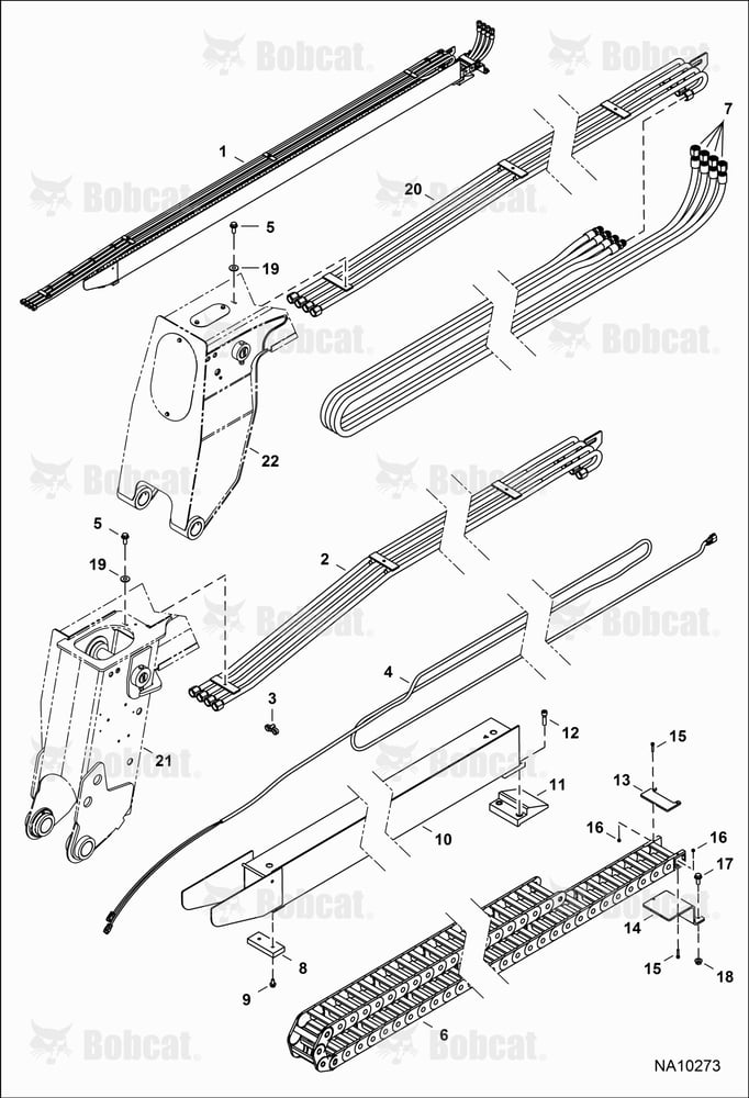 Hydraulic Circuitry (Boom Tray)