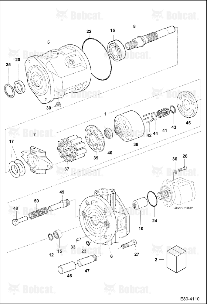 Hydraulic Pump (Rotary Group)
