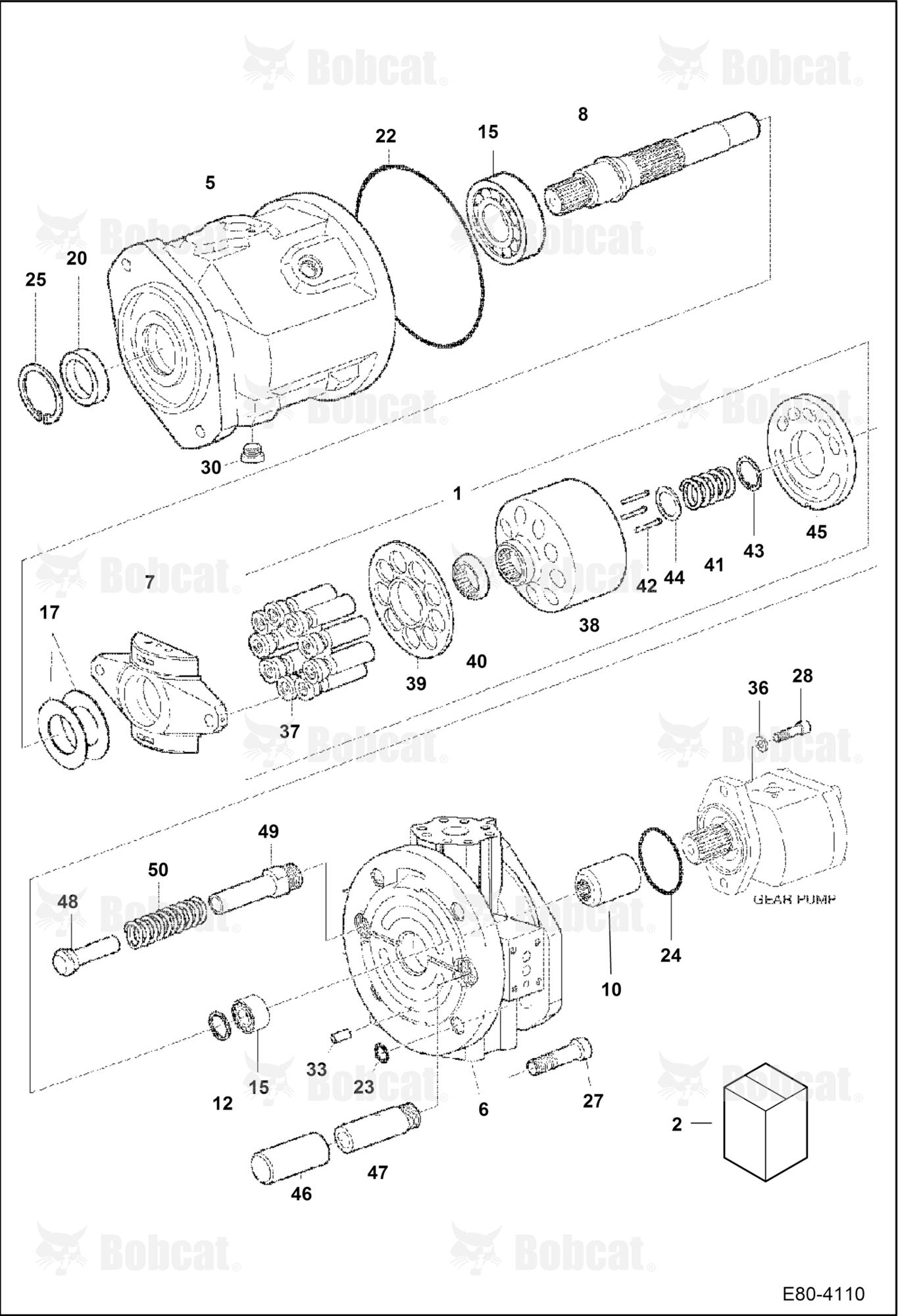 Hydraulic Pump (Rotary Group)