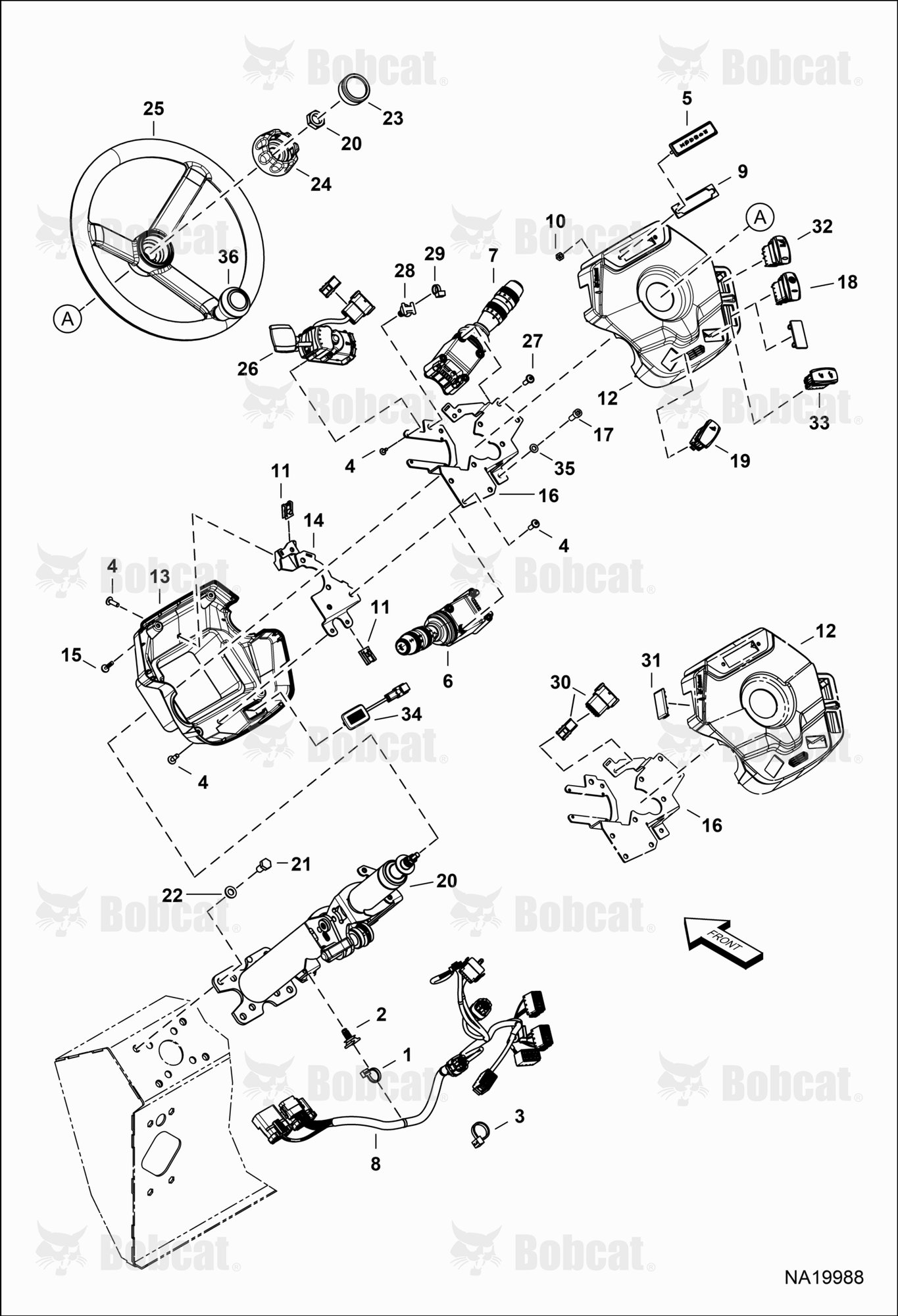 Operator Controls (Steering Column)