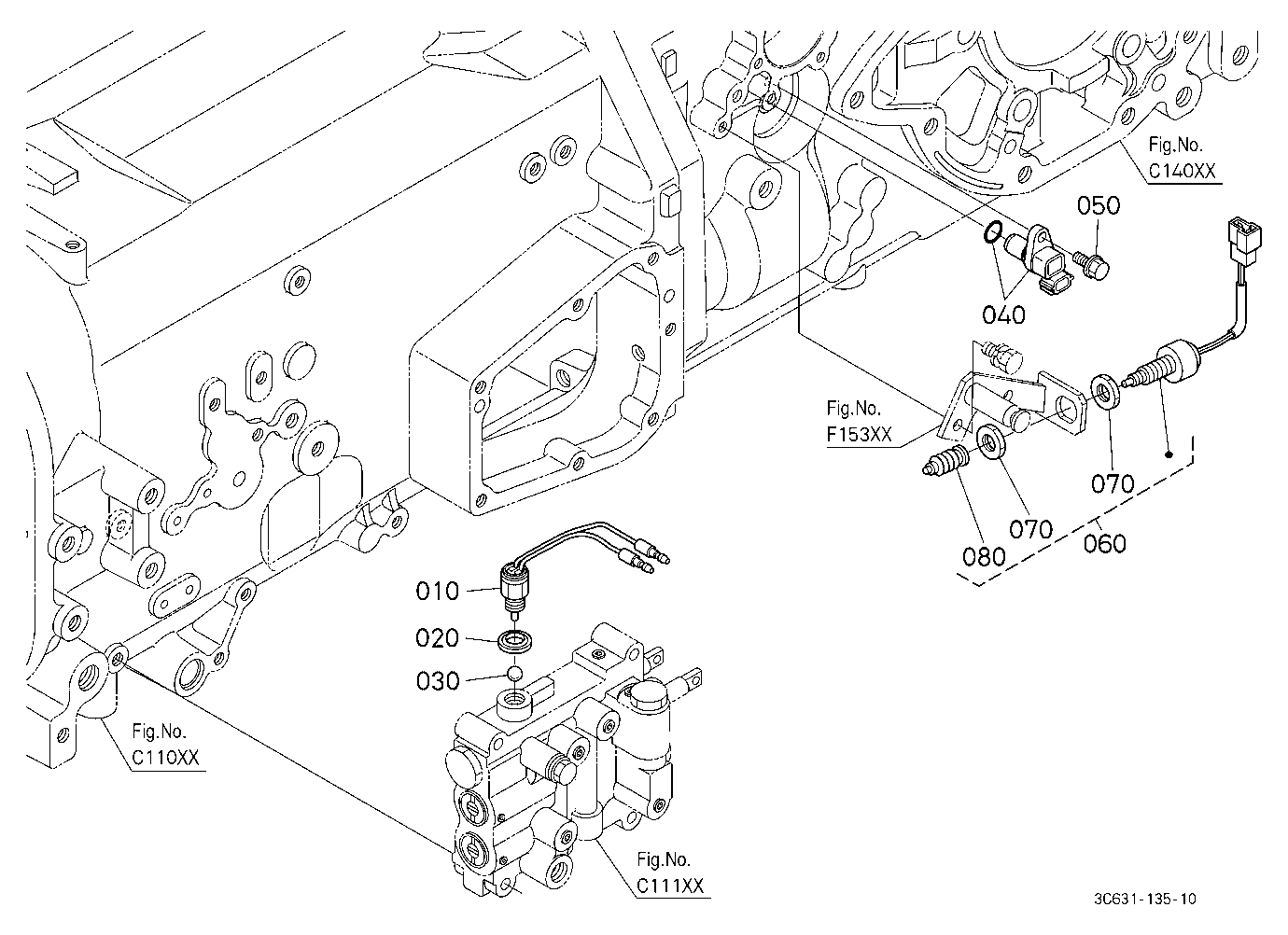 Switch/Sensor (Clutch Housing/Transmission Case)