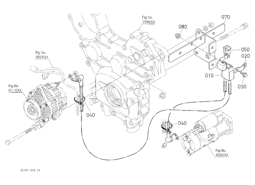 Rear Defogger Kit 2 (Wire Harness) [A] [New] [Opti