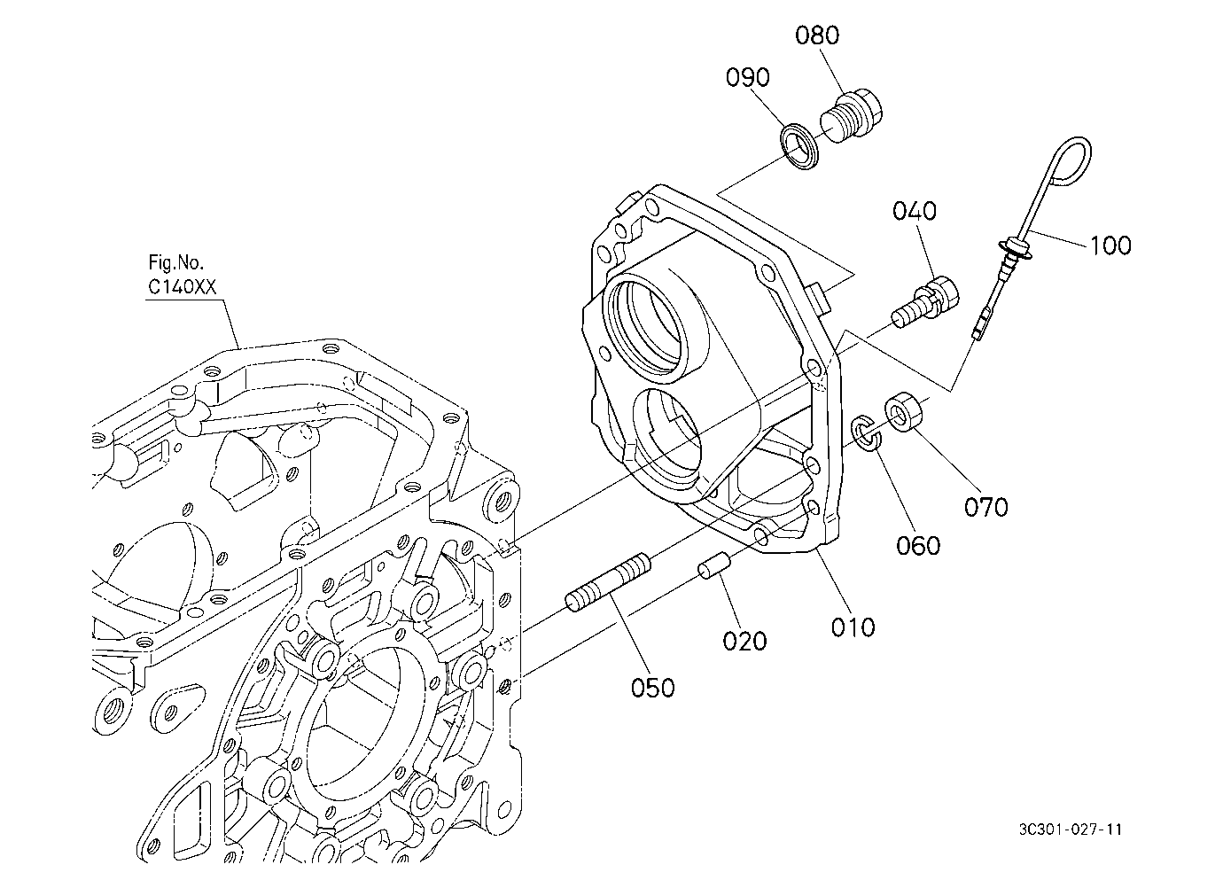 Transmission Case Rear Cover