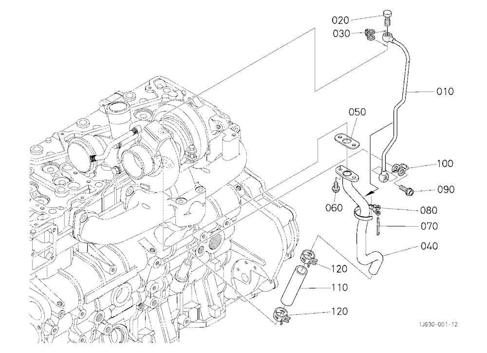 Oil Pipe (Turbo Charger)