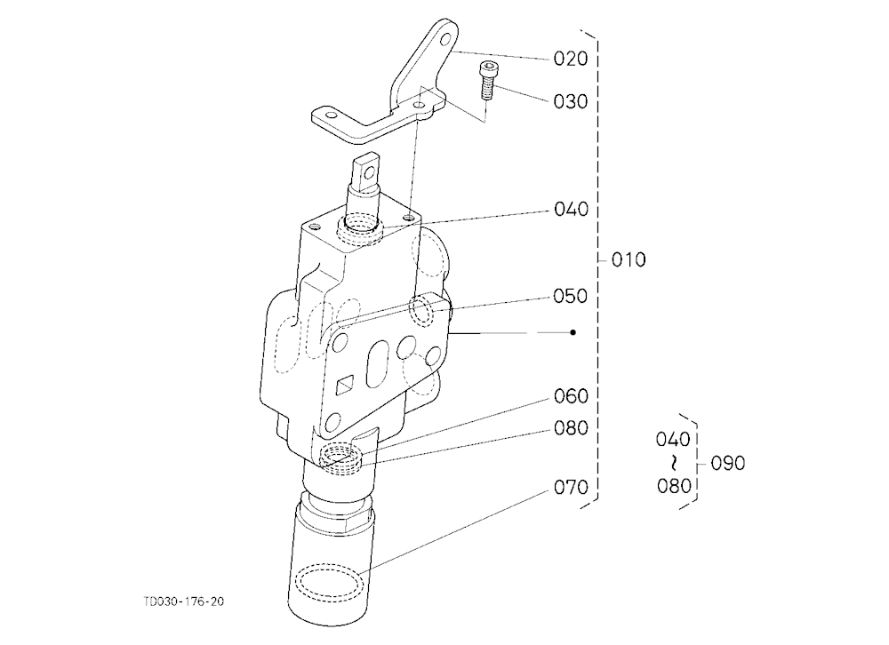 Auxiliary Control Valve (Floating) [Component Part